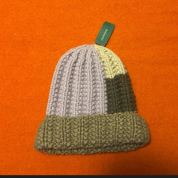 About The Tower rustic soft merino wool blend unisex wide rib tuque NWT - Picture 7 of 9